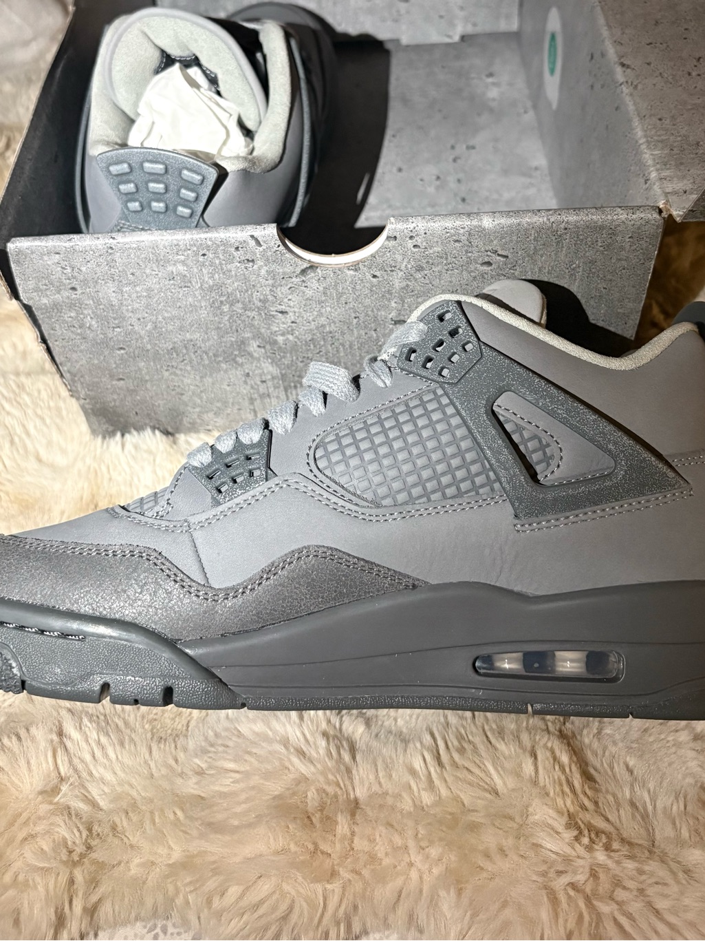 Jordan Men's All-Gray Retro Air Sneakers